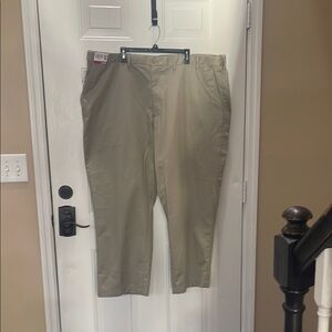 Izod Tan Chinos Cotton Blend Casual Wear